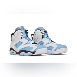 Air Jordan 6 Retro “UNC Home”, University Blue/White, Men’s 11.5, NEAR MINT!!